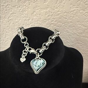 🩵🆕🩵Brighton Bibi Blue Heart  Bracelet